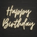Happy Birthday Neon Sign