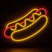 Hot Dog Neon Sign for FoodandDrinks Decor - Neon Filter