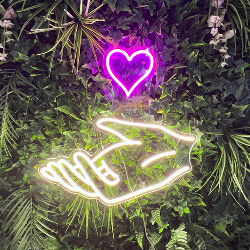 Heart in your hands Neon Sign