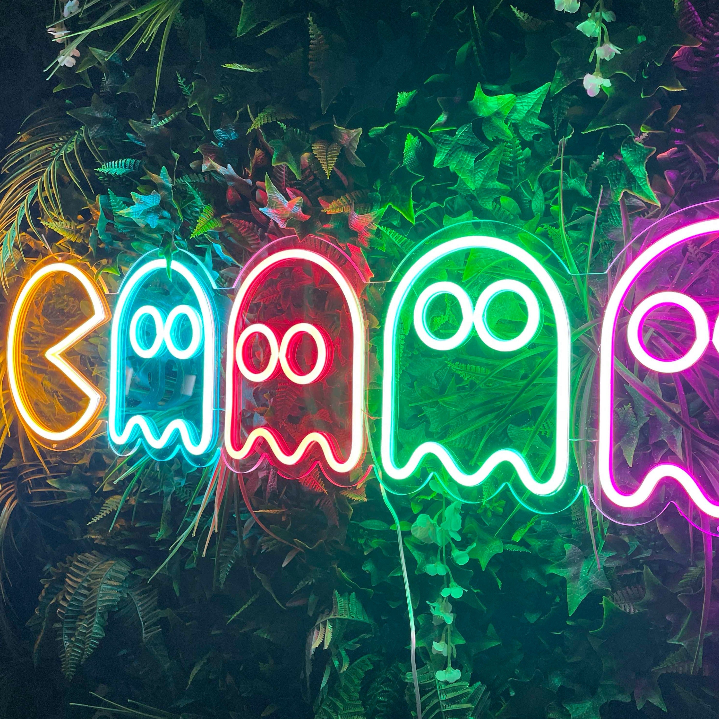 Pacman LED Neon Sign