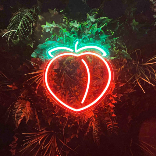 Peach Neon Sign