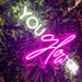 You glow girl Neon Sign