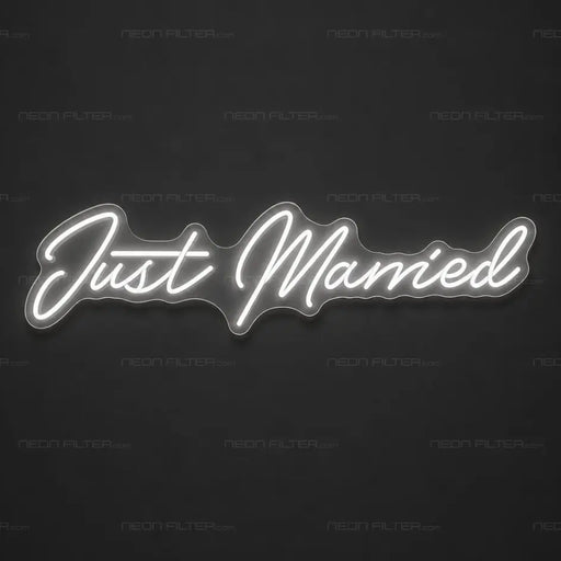 Just Married Neon Light
