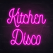 Kitchen Disco Neon Sign in Love Potion Pink