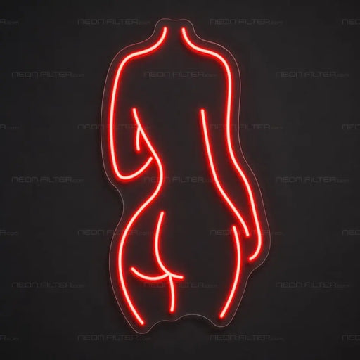 Ladies Back Neon Sign - AI Enabled