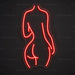 Ladies Back Neon Sign - AI Enabled