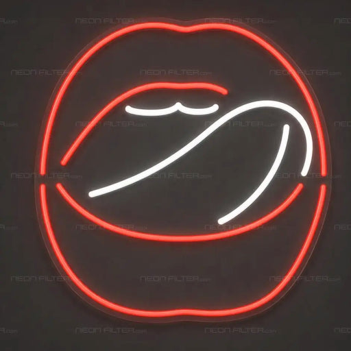 Lips And Tongue Neon Sign