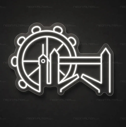London Skyline Neon Sign