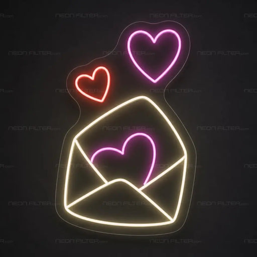 Love Note Neon Sign - AI Enabled