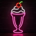 Milkshake Neon Sign for FoodandDrinks Decor - Neon Filter