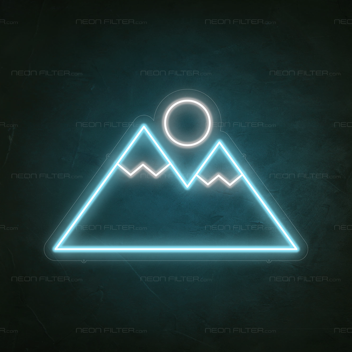 Mountain Neon Sign