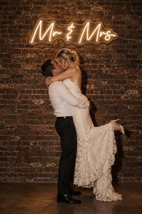 Mr & Mrs Neon Sign