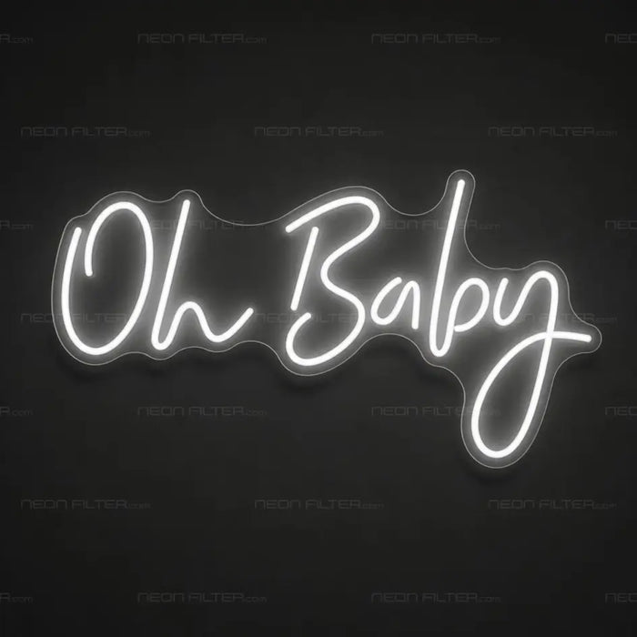 Oh Baby LED Neon Sign