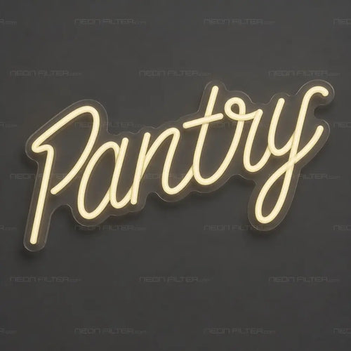Pantry Neon Sign for Kitchen Decor - Neon Filter