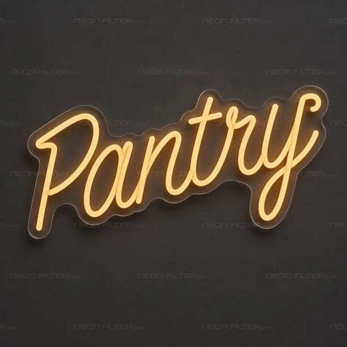 Pantry Neon Sign for Kitchen Decor - Neon Filter