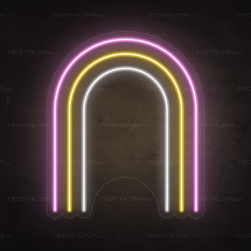 Pastel Rainbow Neon Sign