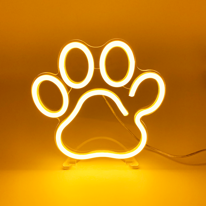 Mini Paw Neon Sign