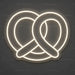 Pretzel Neon Sign for FoodandDrinks Decor - Neon Filter