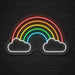 Rainbow Neon Sign - AI Enabled