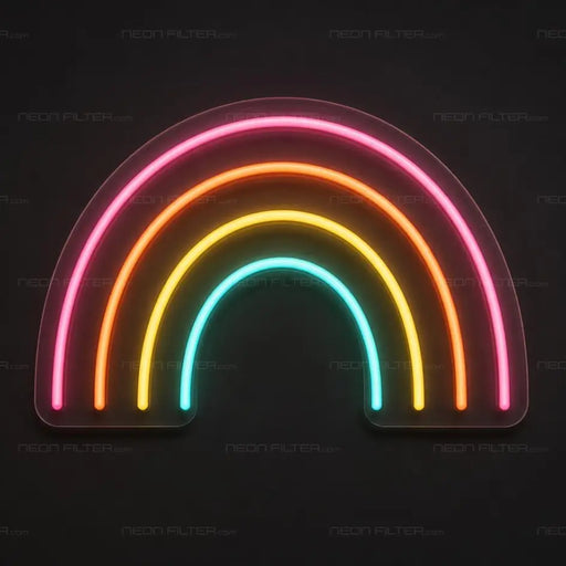 Rainbow Kids Neon Sign for Kids Decor - Neon Filter