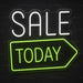 Sale Today Neon Sign for RetailShop Decor - Neon Filter