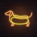 Sausage Dog Neon Sign