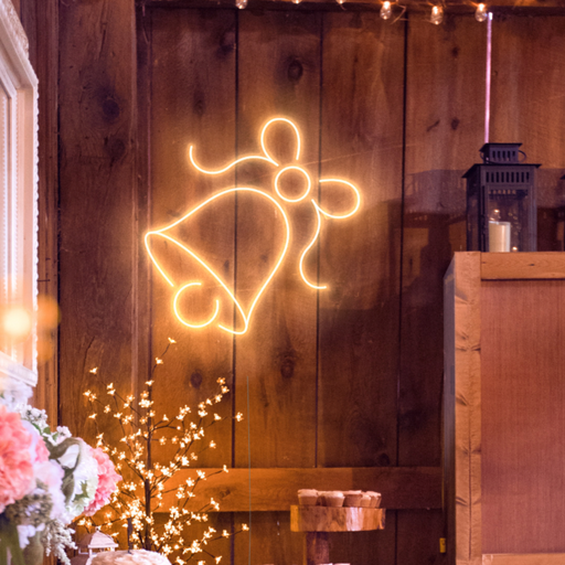 Wedding Bell Neon Sign