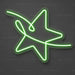 Shooting Star Neon Sign for Baby Shower Decor - Neon Filter