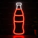 Soft Drink Bottle Neon Sign for FoodandDrinks Decor - Neon Filter