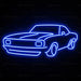 Sports Car Neon Sign for Man Cave Decor - Neon Filter