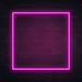 Square Neon Sign in Love Potion Pink