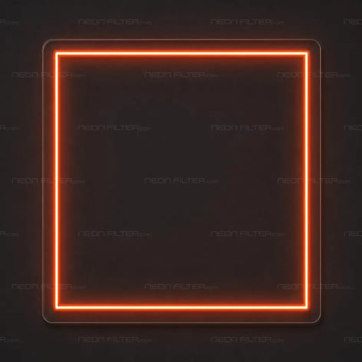 Square Neon Sign