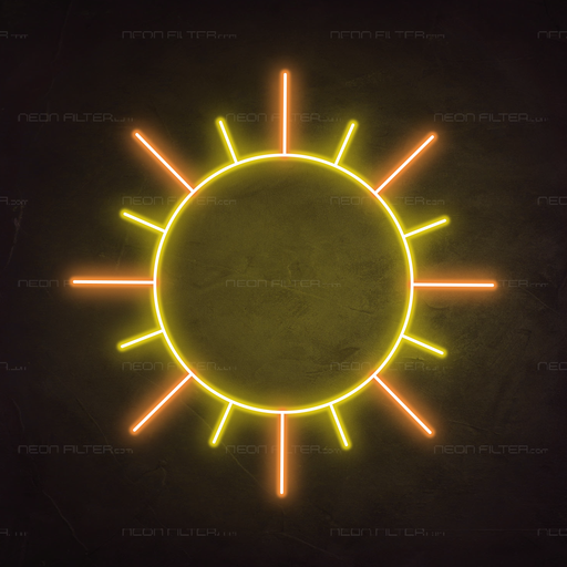 Sun Neon Sign