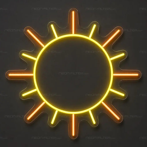 Sun Neon Sign