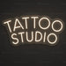 Tattoo Studio Neon Sign for TattooStudio Decor - Neon Filter