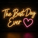The Best Day Ever Neon Sign for Wedding Decor - Neon Filter