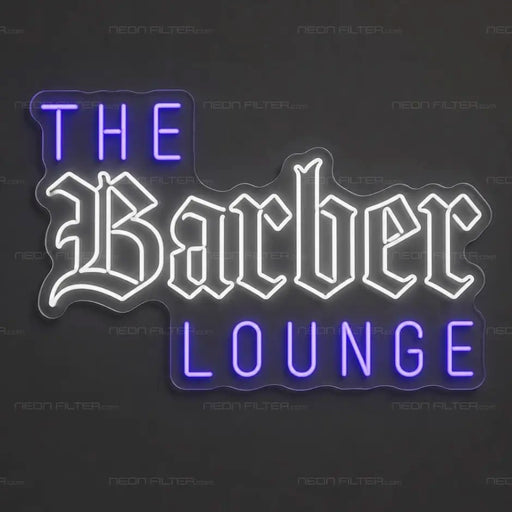 The Brothers Lounge Neon Sign for BarberShop Decor - Neon Filter