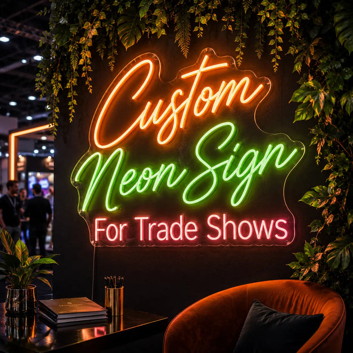 Custom Trade Show Neon Sign for Customiser Decor - Neon Filter