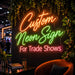 Custom Trade Show Neon Sign for Customiser Decor - Neon Filter