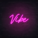 Vibe Neon Sign Neon Sign in Love Potion Pink