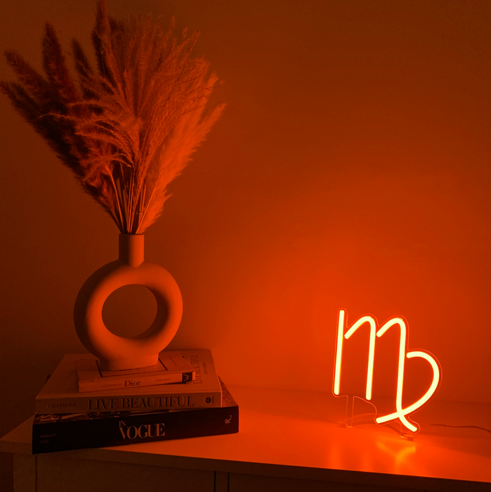 Mini Virgo Neon Sign