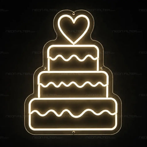 WeddingCakeNeonSign-AIEnabled