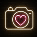 Wedding Camera Neon Sign for Wedding Decor - Neon Filter