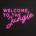 Welcome To The Jungle Neon Sign