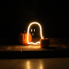 Spooky ghost mini halloween neon sign 