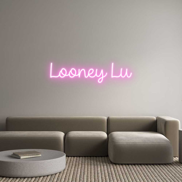 Custom Neon: Looney Lu