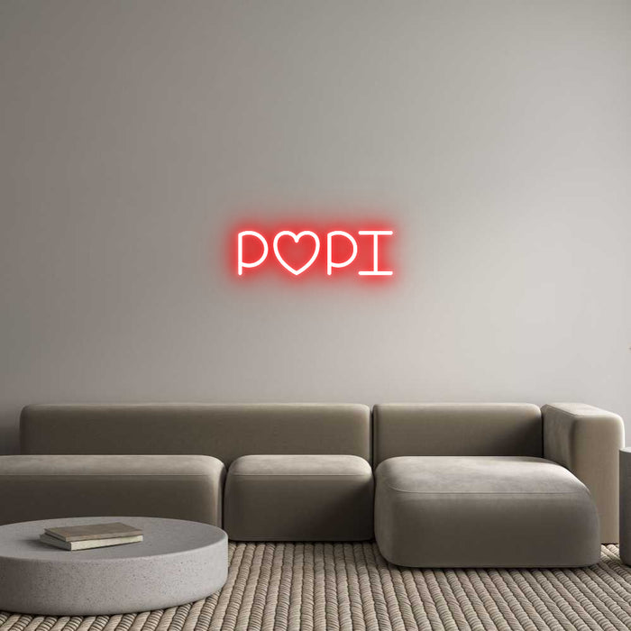 Custom Neon: POPI