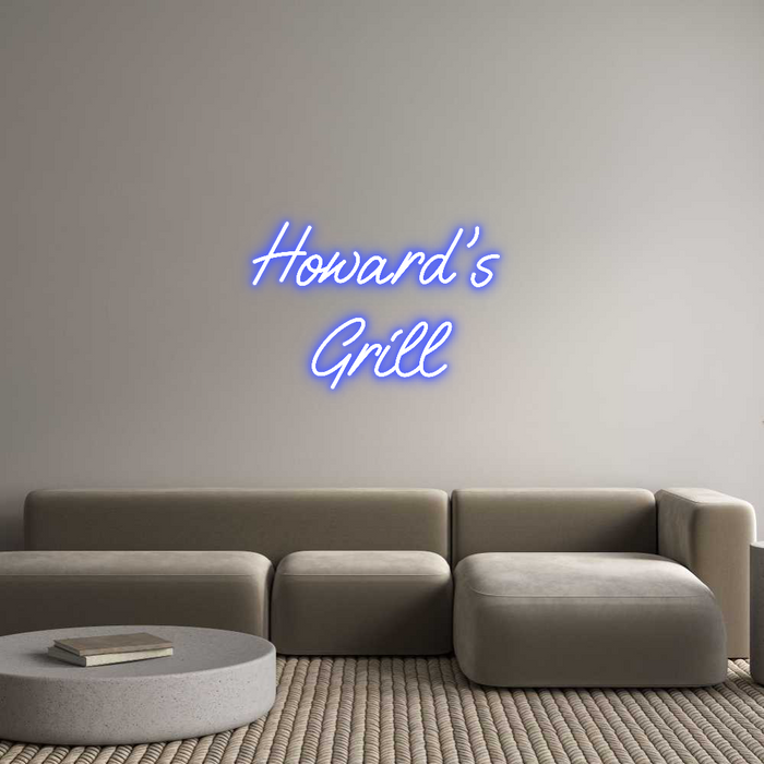 Custom Neon: Howard’s 
Gr...