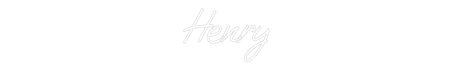 Custom Neon: Henry