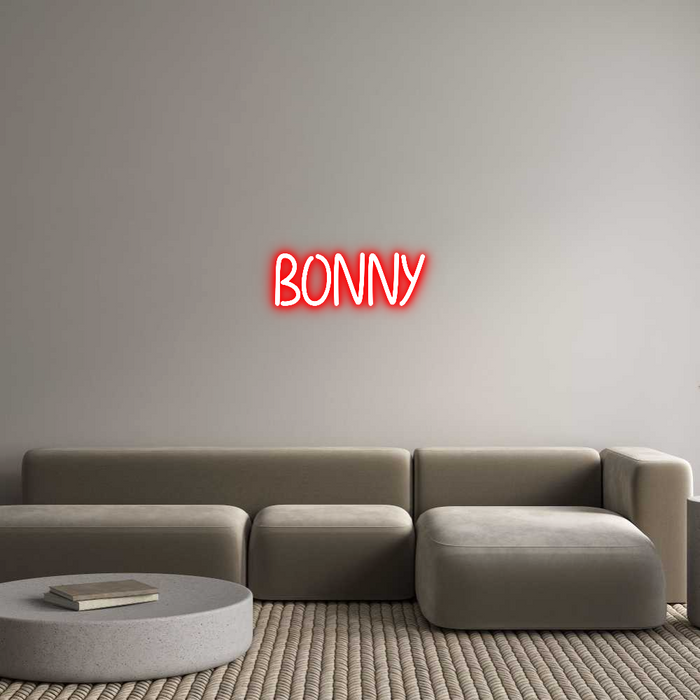 Custom Neon: BONNY